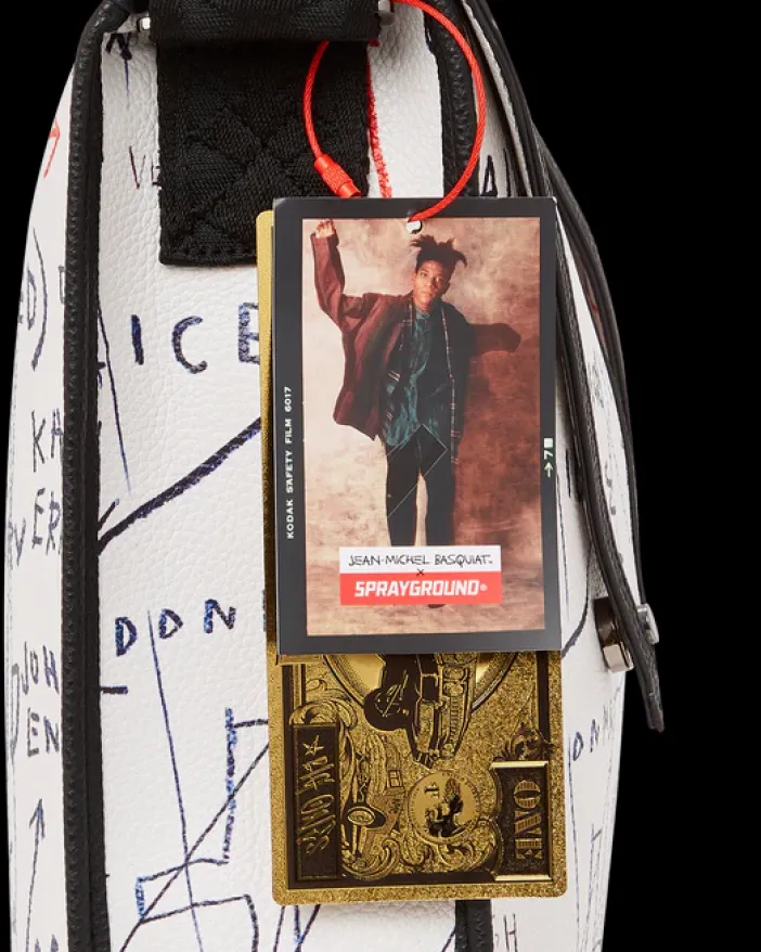 OFFICIAL BASQUIAT UNTITLED (CHEESE POPCORN) 1983 SLING MESSENGER>SPRAYGROUND Sale