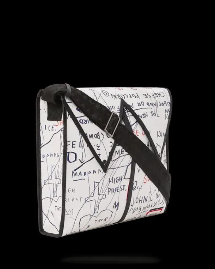 OFFICIAL BASQUIAT UNTITLED (CHEESE POPCORN) 1983 SLING MESSENGER>SPRAYGROUND Sale