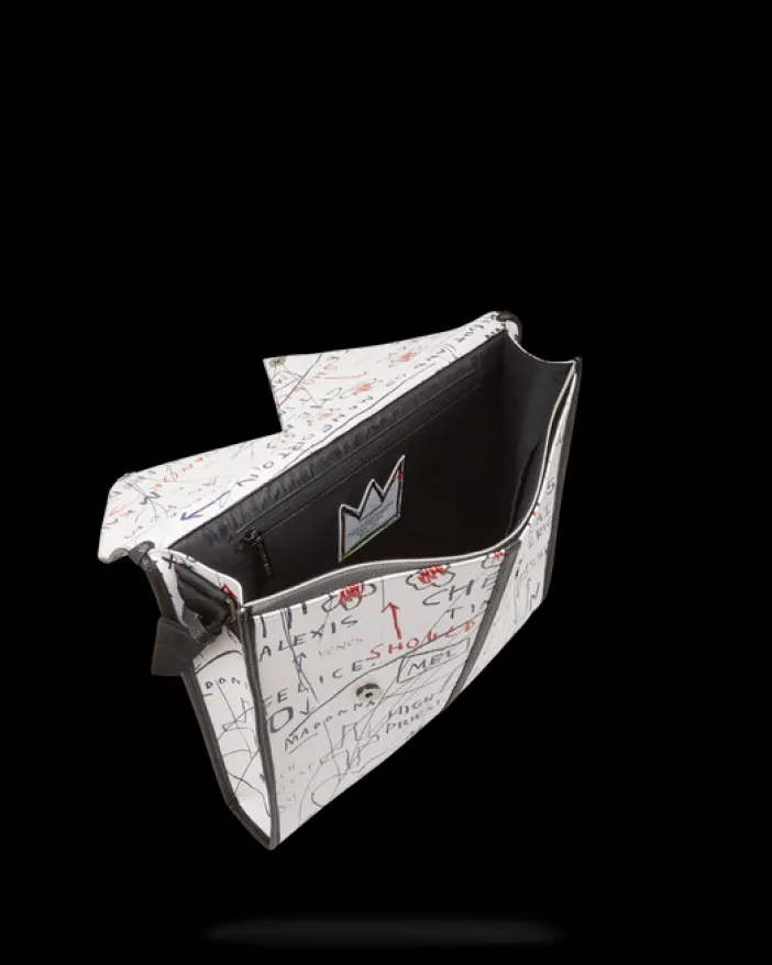 OFFICIAL BASQUIAT UNTITLED (CHEESE POPCORN) 1983 SLING MESSENGER>SPRAYGROUND Sale