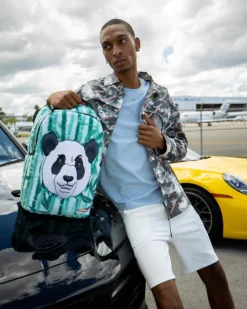 PANDA COZY VELOUR FUR BACKPACK>SPRAYGROUND Hot