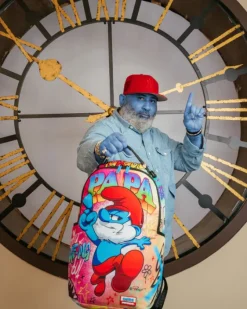 PAPA SMURF ON THE RUN BACKPACK>SPRAYGROUND Outlet
