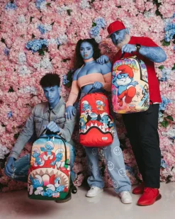 PAPA SMURF ON THE RUN BACKPACK><noscript><img width=