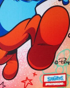 PAPA SMURF ON THE RUN BACKPACK><noscript><img width=