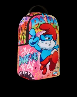 PAPA SMURF ON THE RUN BACKPACK><noscript><img width=