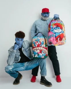 PAPA SMURF ON THE RUN BACKPACK><noscript><img width=