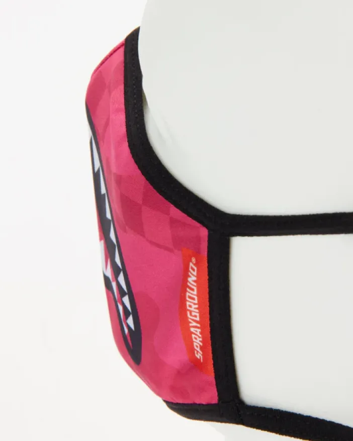 PINK ANIME SHARK FORM-FITTING MASK>SPRAYGROUND Sale