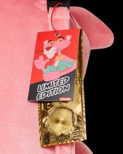 PINK PANTHER UP TO NO GOOD TEDDY BEAR BACKPACK><noscript><img width=
