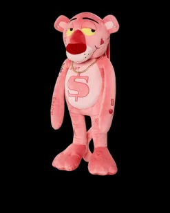 PINK PANTHER UP TO NO GOOD TEDDY BEAR BACKPACK><noscript><img width=