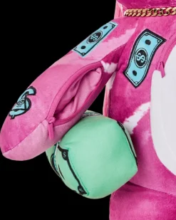 PINK PUNK MONEYBEAR TEDDYBEAR BACKPACK><noscript><img width=