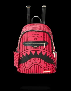 PINK REVERSE SHARKS IN PARIS SAVAGE>SPRAYGROUND