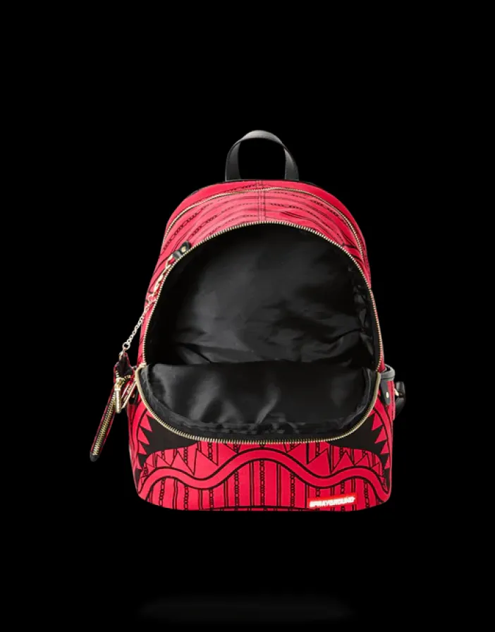 PINK REVERSE SHARKS IN PARIS SAVAGE>SPRAYGROUND