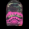 PINK STENCIL SHARK CAMO>SPRAYGROUND