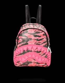 PINK TIGER CAMO SHARKMOUTH SAVAGE BACKPACK>SPRAYGROUND Discount