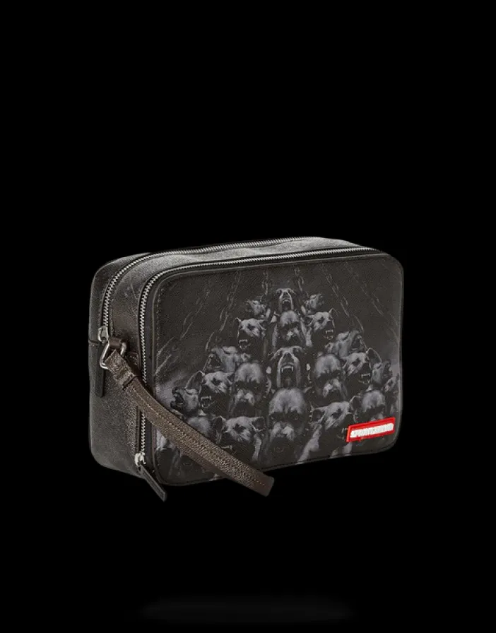 PITBULLS TOILETRY AKA MONEY BAG>SPRAYGROUND New