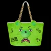 PLUSH MONEYBEAR TOTE (GREEN)>SPRAYGROUND Clearance