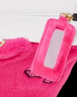 PLUSH MONEYBEAR TOTE (PINK)><noscript><img width=