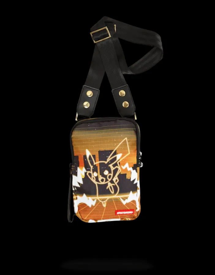 POKEMON NEON PIKACHU SLING>SPRAYGROUND Discount