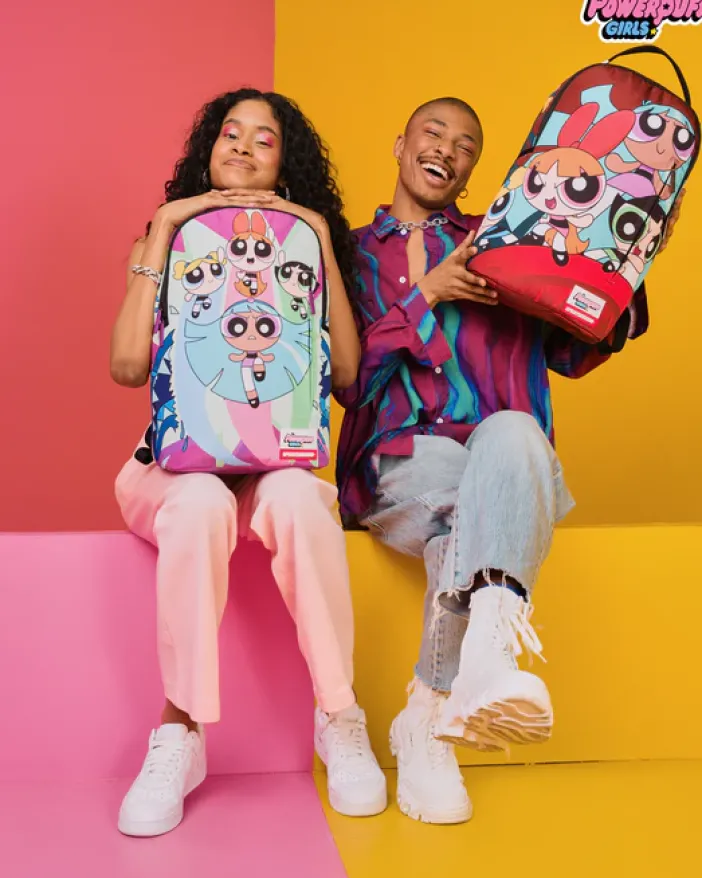 POWER PUFF GIRLS MONSTER SHARK BACKPACK>SPRAYGROUND Discount