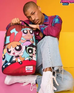 POWERPUFF GIRLS NEVER BACK DOWN BACKPACK>SPRAYGROUND Discount