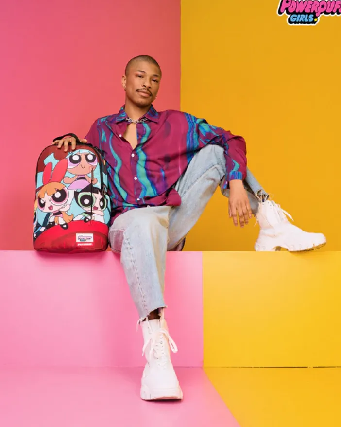 POWERPUFF GIRLS NEVER BACK DOWN BACKPACK>SPRAYGROUND Discount
