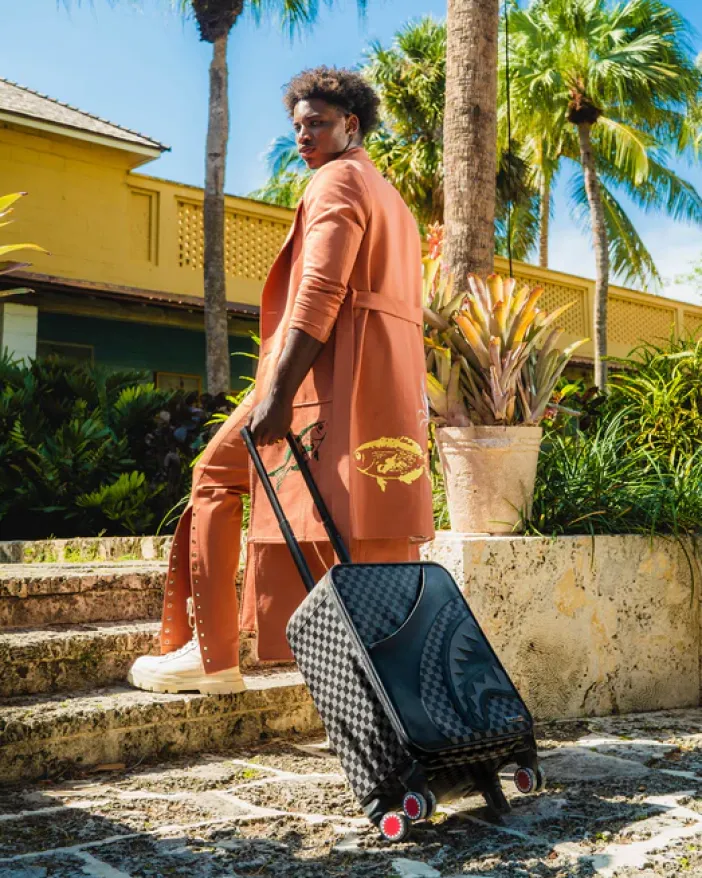 RACEWAY SHADOW PHANTOM JETSETTER CARRY-ON LUGGAGE>SPRAYGROUND Clearance