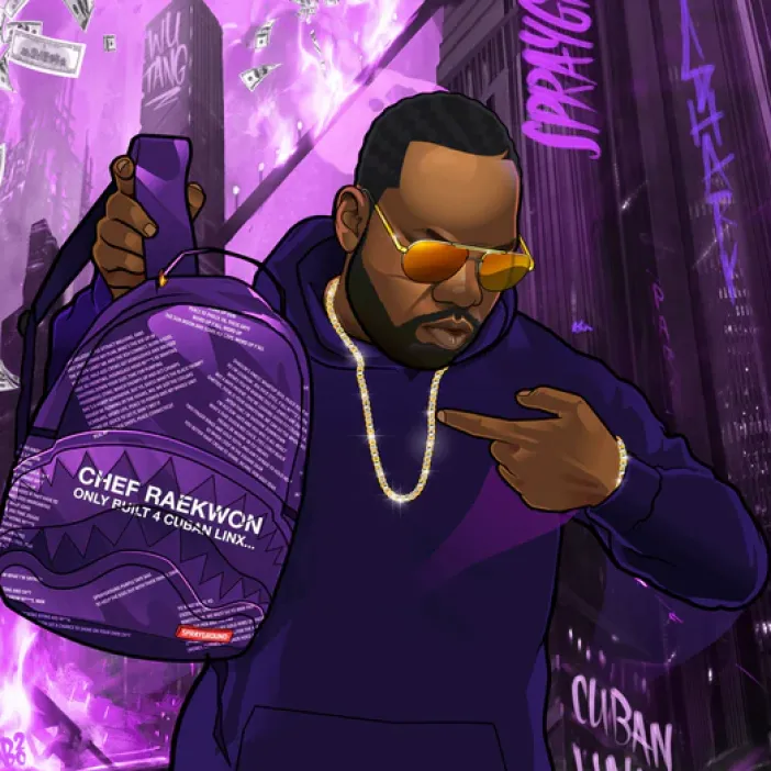 RAEKWON PURPLE TAPE SHARK>SPRAYGROUND New