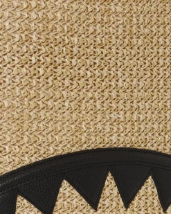 RAFFIA PALM BACKPACK><noscript><img width=