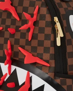 REAL 3D NINJA STARS SMASHED BACKPACK (DLXV)><noscript><img width=