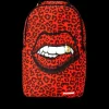 RED LEOPARD LIPS>SPRAYGROUND Clearance