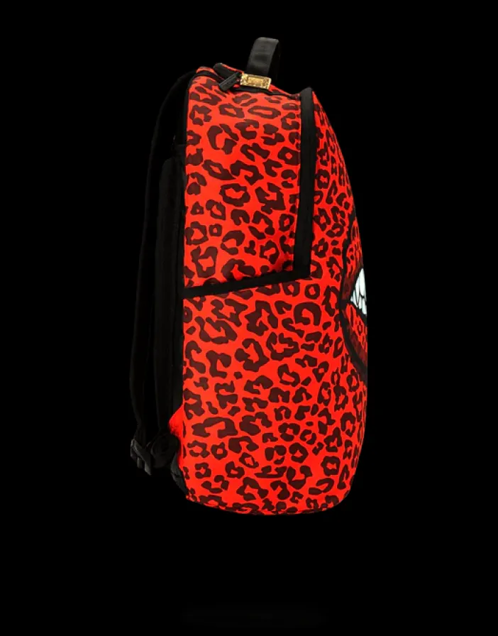 RED LEOPARD LIPS>SPRAYGROUND Clearance