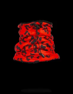RED LEOPARD NECK WARMER><noscript><img width=