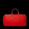 RED RIVIERA EMPEROR DUFFLE>SPRAYGROUND