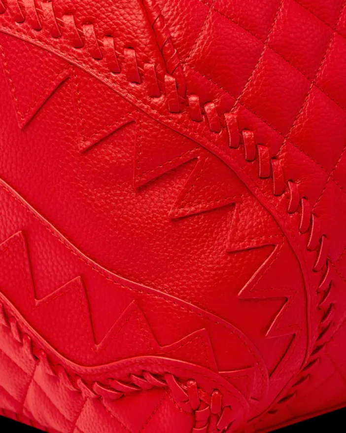 RED RIVIERA EMPEROR DUFFLE>SPRAYGROUND