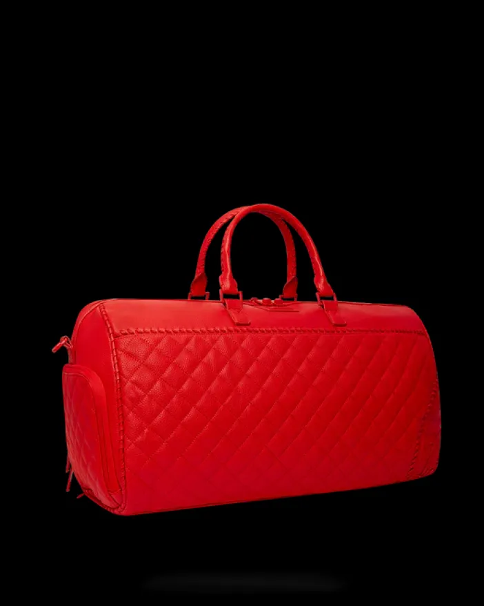 RED RIVIERA EMPEROR DUFFLE>SPRAYGROUND
