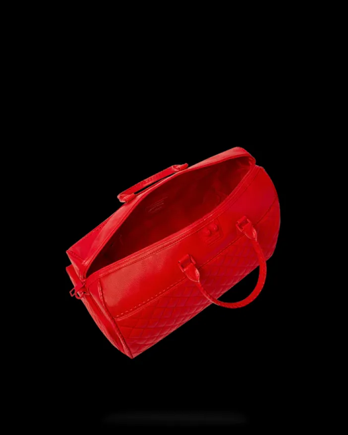 RED RIVIERA EMPEROR DUFFLE>SPRAYGROUND