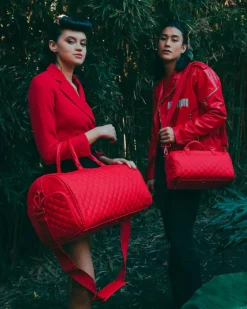 RED RIVIERA MINI DUFFLE><noscript><img width=