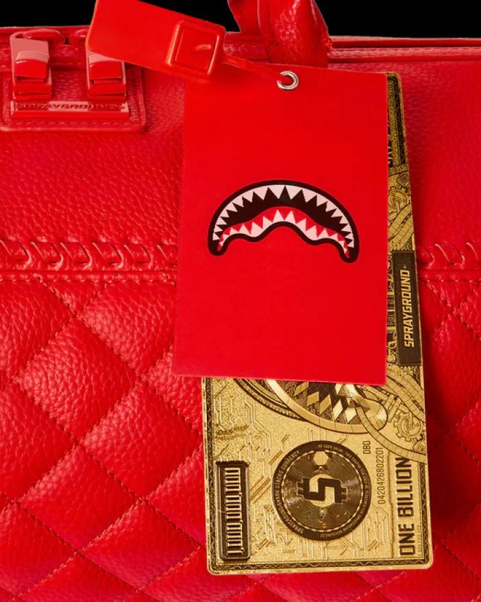 RED RIVIERA MINI DUFFLE>SPRAYGROUND