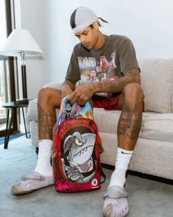 REEF SHARK BACKPACK (SHAREEF O'NEAL COLLAB)>SPRAYGROUND Online