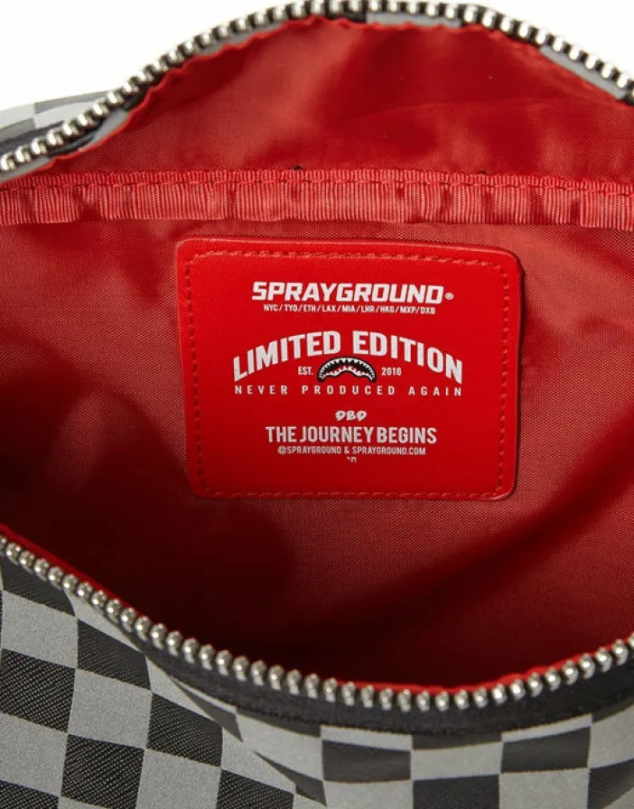 REFLECTIVE SHARKS IN PARIS CROSSBODY>SPRAYGROUND New