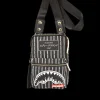 REVERSE BLACK SHARKS IN PARIS SLING>SPRAYGROUND Clearance