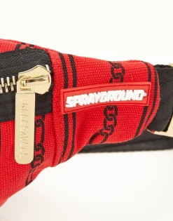 REVERSE SHARKS IN PARIS CROSSBODY (RED)><noscript><img width=