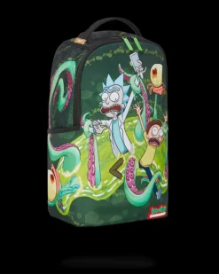RICK u0026 MORTY PORTAL SHARKMOUTH BACKPACK (DLXR)><noscript><img width=
