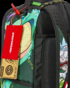 RICK u0026 MORTY PORTAL SHARKMOUTH BACKPACK (DLXR)><noscript><img width=