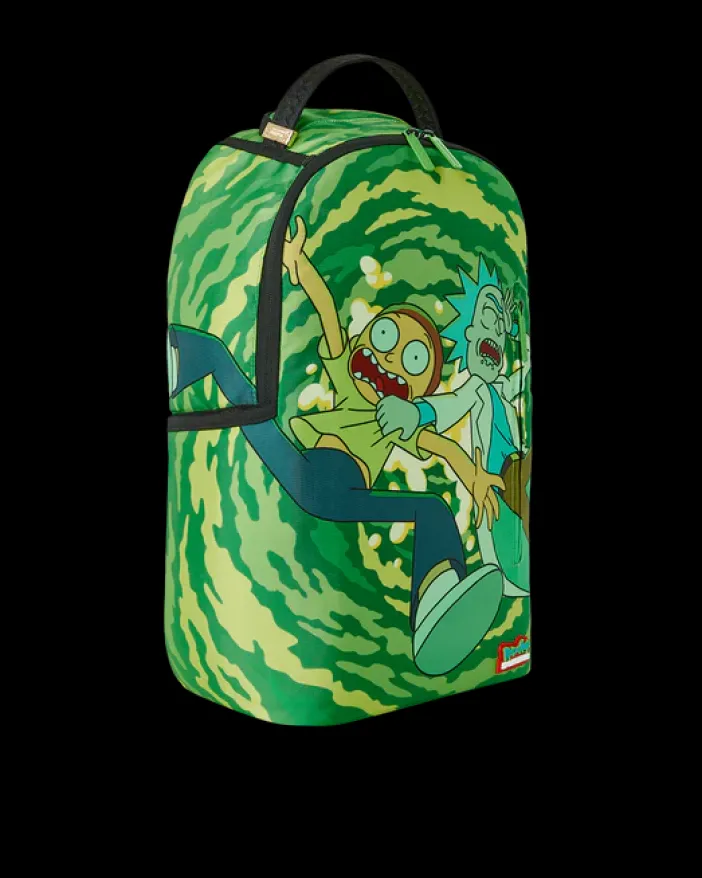 RICK u0026 MORTY PORTAL SHARK BACKPACK>SPRAYGROUND Clearance