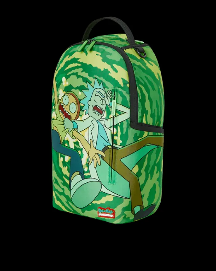 RICK u0026 MORTY PORTAL SHARK BACKPACK>SPRAYGROUND Clearance