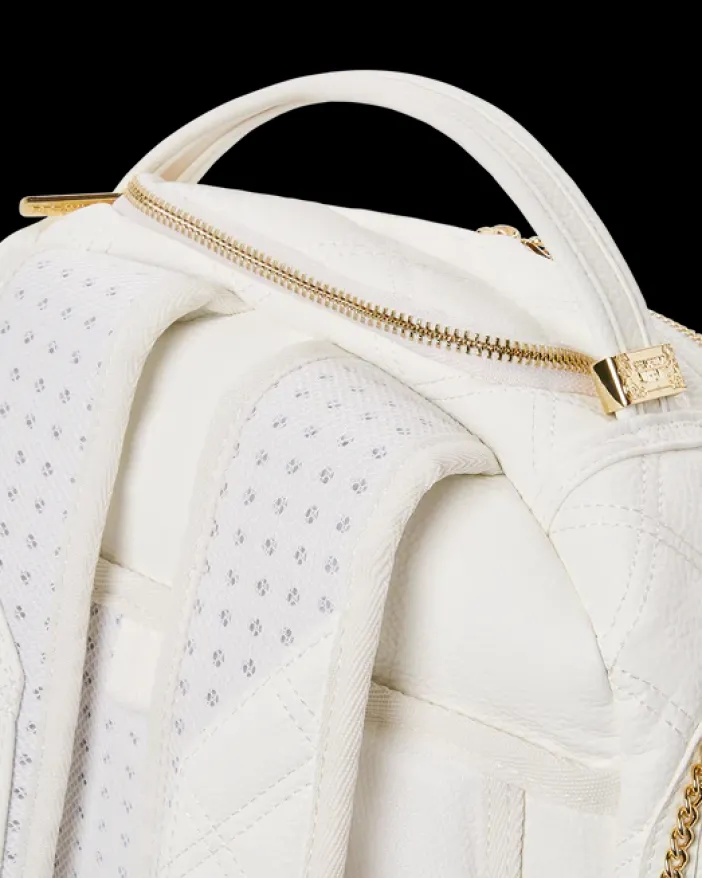 RIVIERA LE BLANC GOLD CHAIN SHARK BACKPACK (DLXV)>SPRAYGROUND