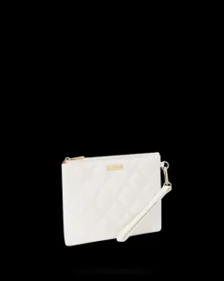 RIVIERA LE BLANC GOLD  CHAIN SHARK CROSSOVER CLUTCH><noscript><img width=