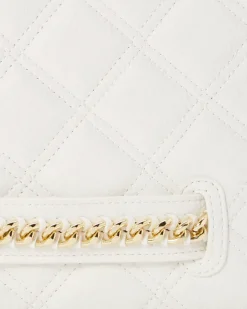 RIVIERA LE BLANC GOLD  CHAIN SHARK CROSSOVER CLUTCH><noscript><img width=