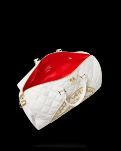 RIVIERA LE BLANC GOLD CHAIN SHARK DUFFLE><noscript><img width=