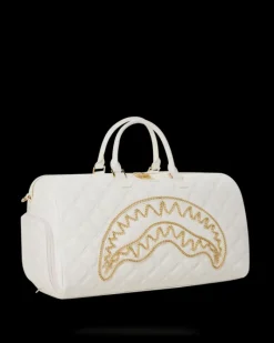 RIVIERA LE BLANC GOLD CHAIN SHARK DUFFLE><noscript><img width=
